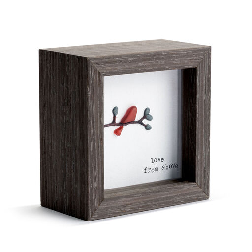 Demdaco Love From Above Cardinal Shadow Box, 