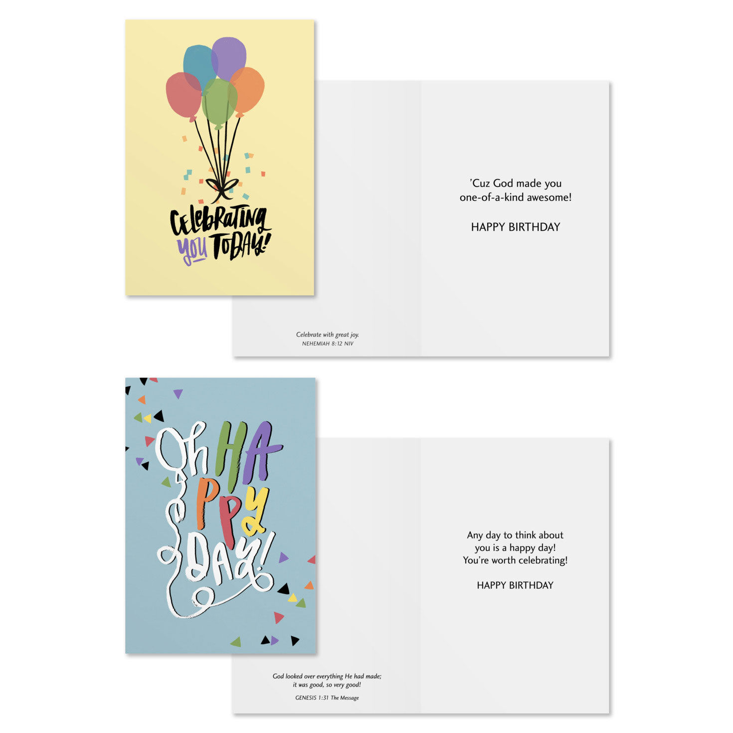 Katygirl DaySpring Birthday Cards Assortment Card Front with Sentiment image number 3