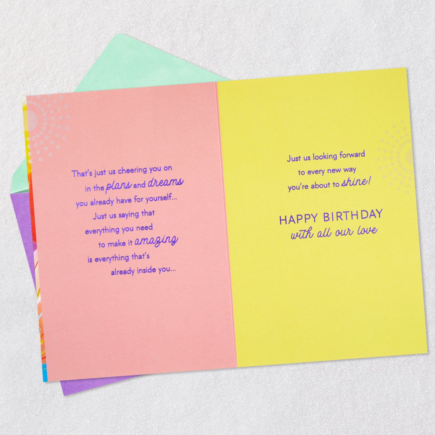 We're Cheering You On Birthday Card for Daughter, , large image number 4