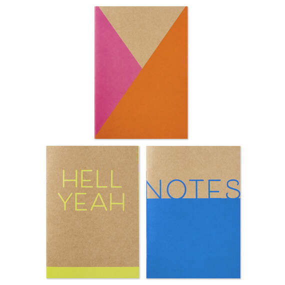 Assorted 3-Pack Colorful Kraft Journals, , large image number 2