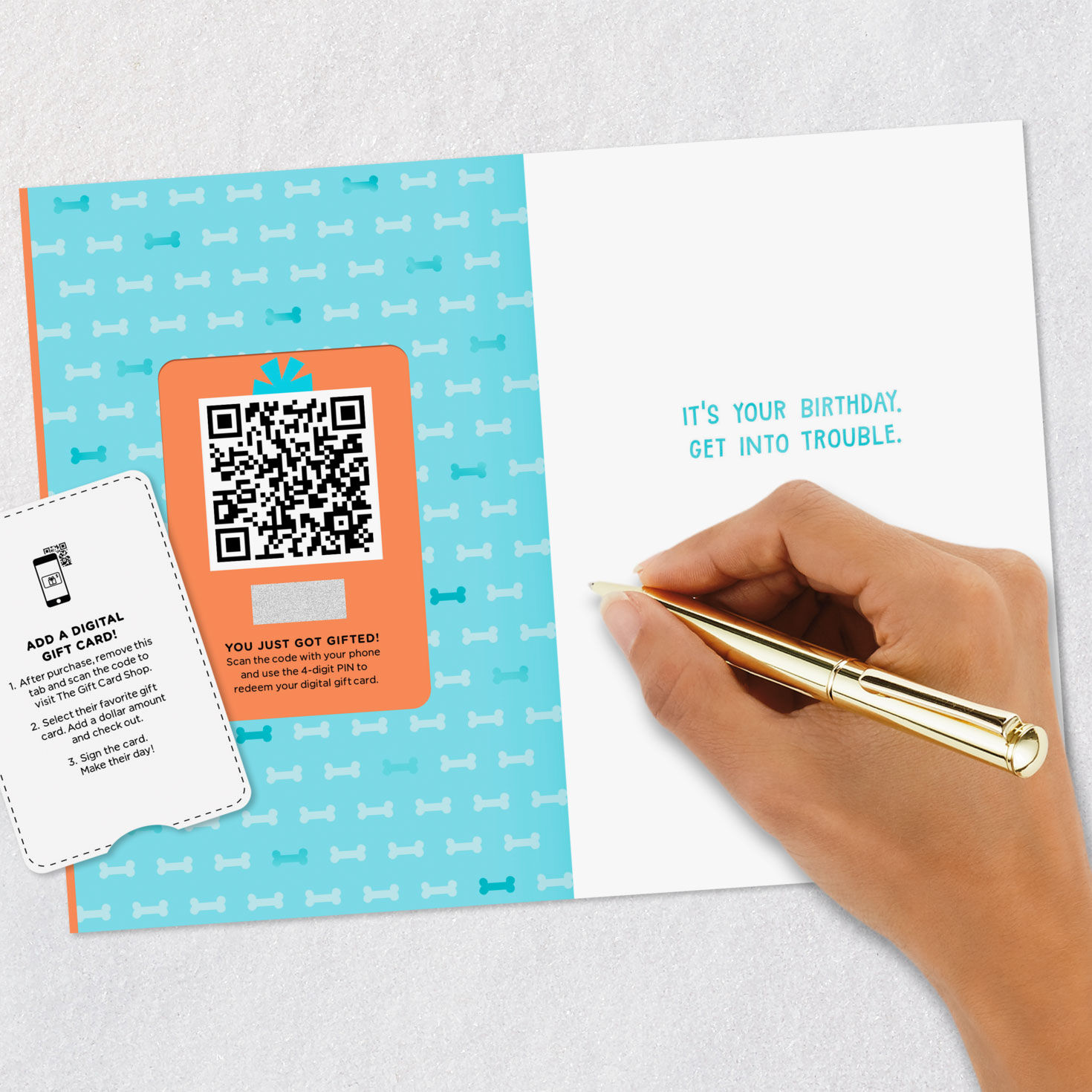 Get Into Trouble Cake-Stealing Dogs Gift Card Greeting Funny Birthday Card, , large image number 9