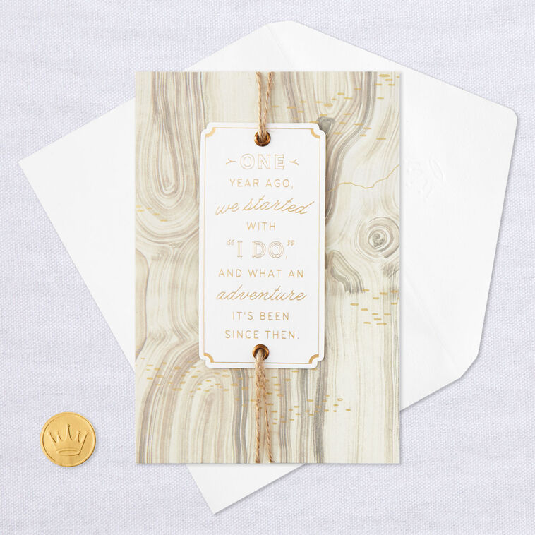 Every Day and Always I Do First Anniversary Card, , large image number 6