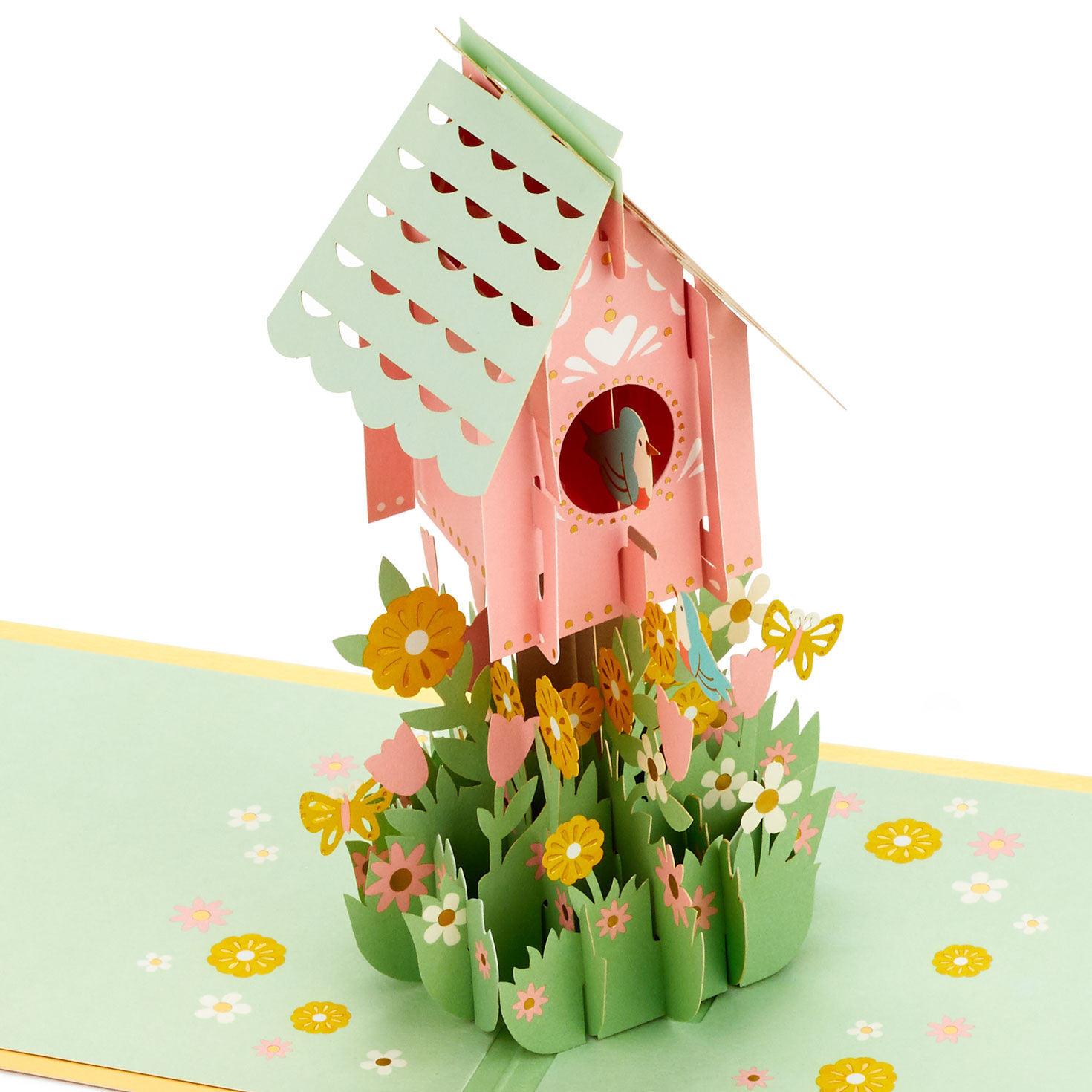 Birdhouse 3D Pop-Up Mother's Day Card for Mom