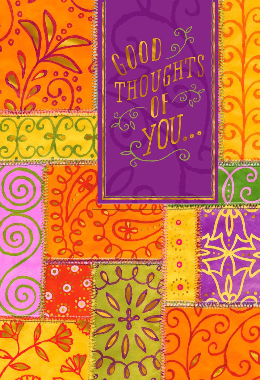 Thoughts of You Across the Miles Friendship Card