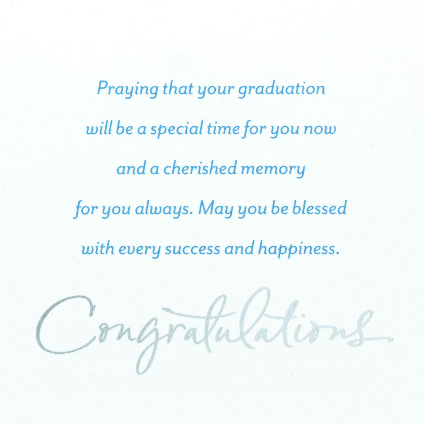 Grad and Starry Sky Religious Graduation Card Sentiment image number 2