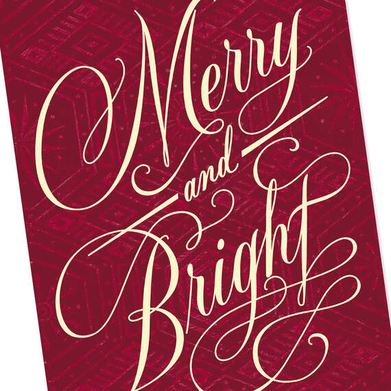 Merry and Bright Money Holder Christmas Cards, Pack of 6, , large image number 3