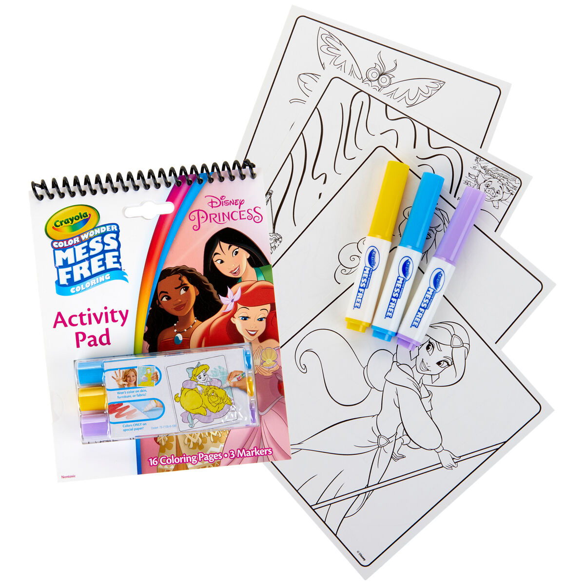 Crayola Color Wonder Disney Princesses Activity Coloring Pad - Arts