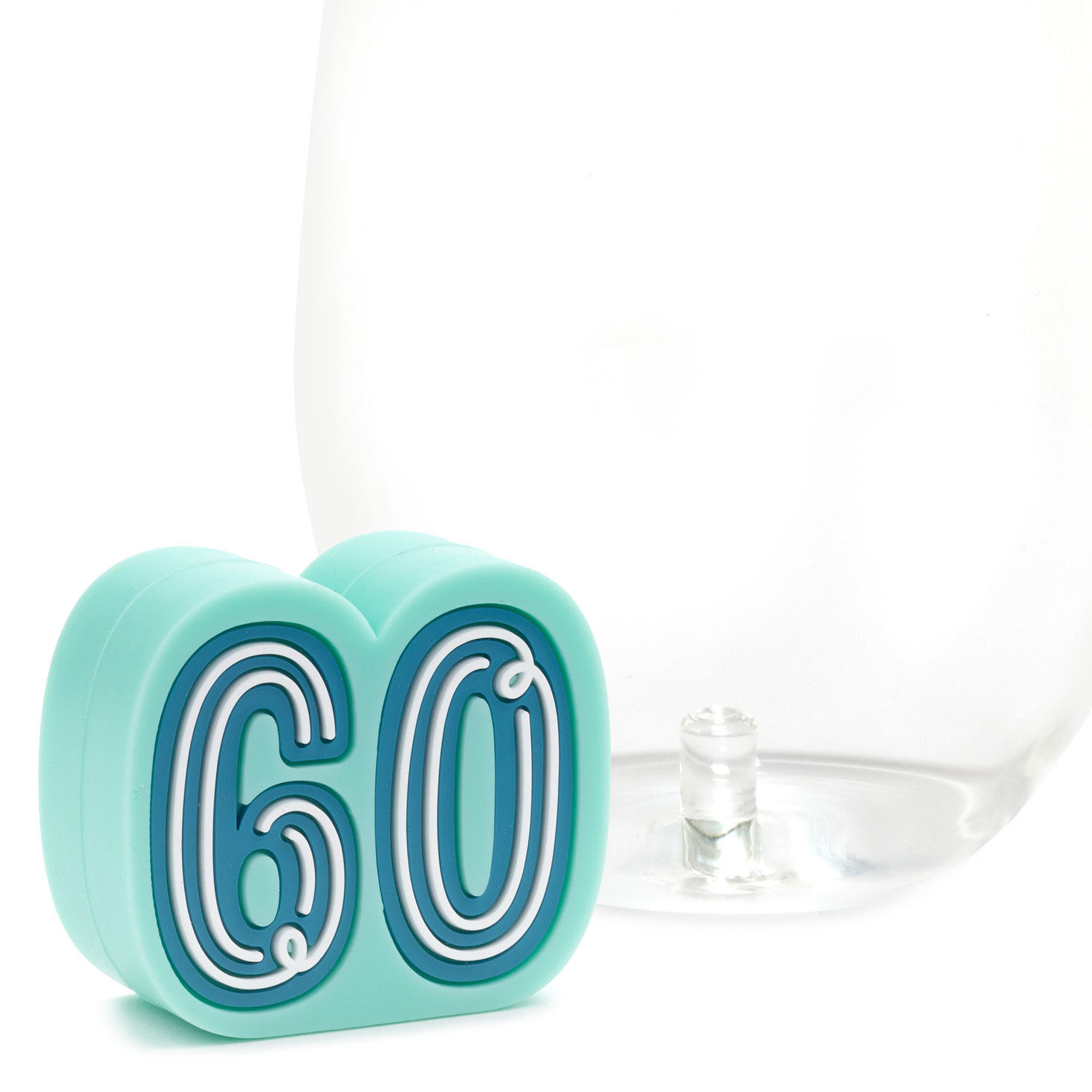 Charmers 60th Birthday Silicone Charm, , large image number 3