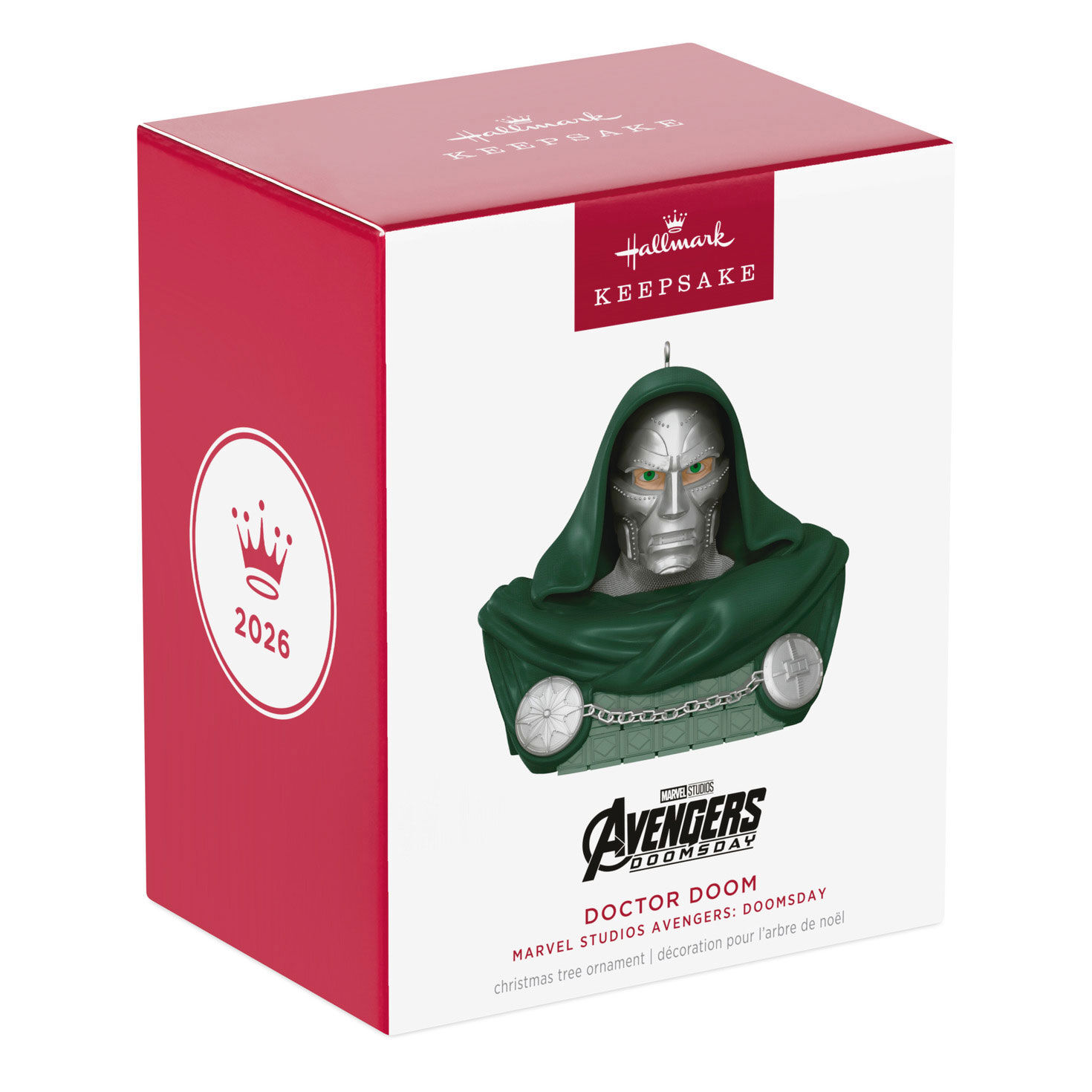 Marvel Doctor Doom Keepsake Ornament package front image number 7