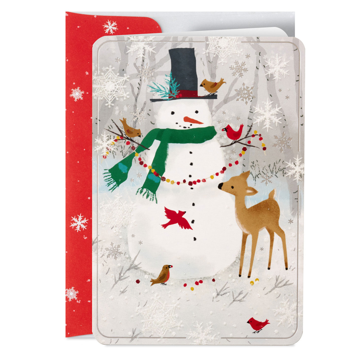 Snowman and Deer Boxed Holiday Cards, Pack of 16 for only USD 15.49 | Hallmark