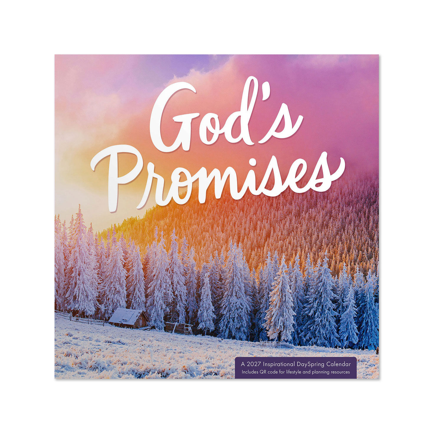 God's Promises 2027 Inspirational 12-Month Wall Calendar, 12x12