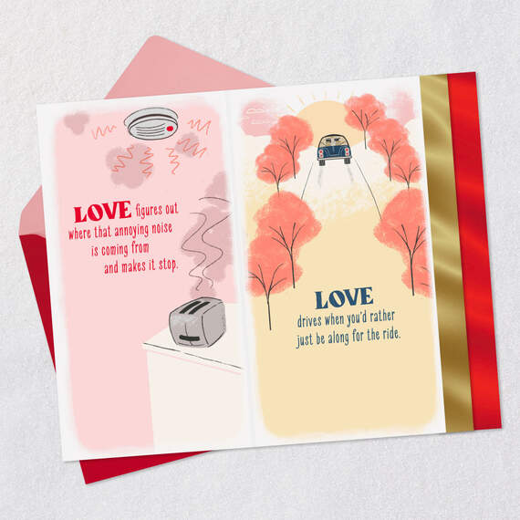 Our Love Comes Through Daily Valentine's Day Card for Husband, , large image number 6