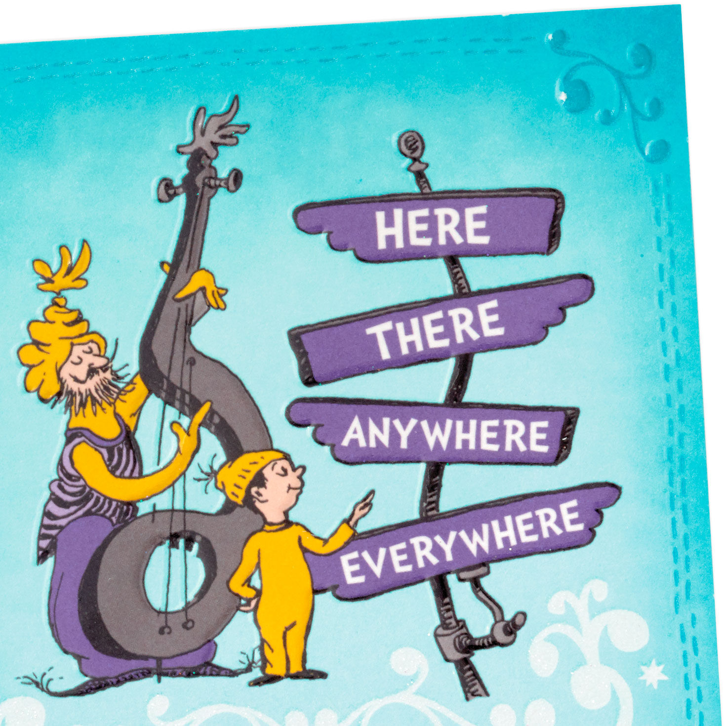 Dr Seuss Oh, the Places You'll Go Graduation Card card front detail image number 6