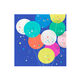 Balloons and Confetti Dinner Napkins, Set of 16