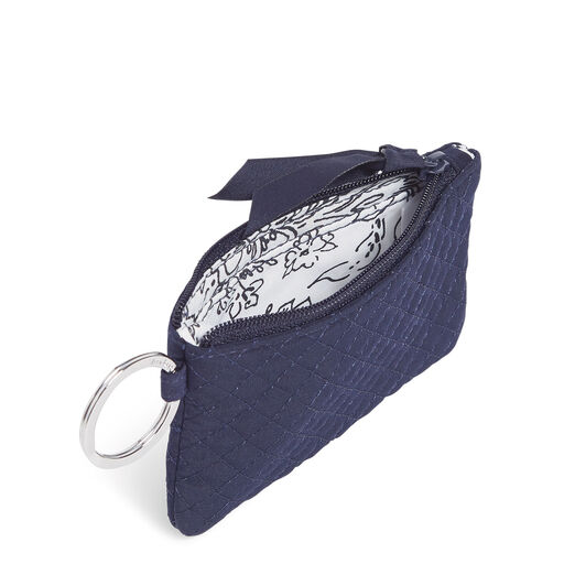 Vera Bradley Zip ID Case in Classic Navy, 