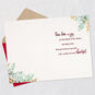 Modern Greenery Christmas Card Open card with envelope image number 3