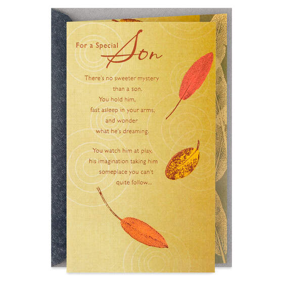 So Proud to Have You for a Son Birthday Card, , large image number 1