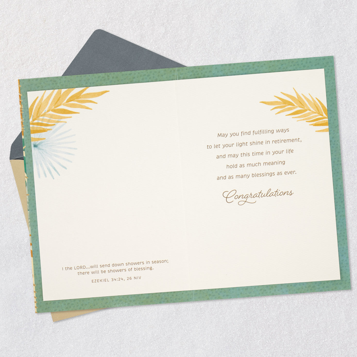 Let Your Light Shine Religious Retirement Card, , large image number 4