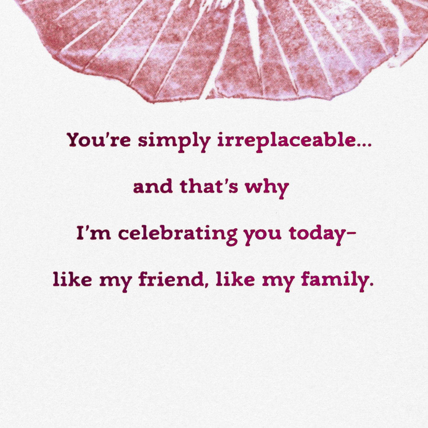 Celebrating You Like Family Birthday Card for Friend, , large image number 3