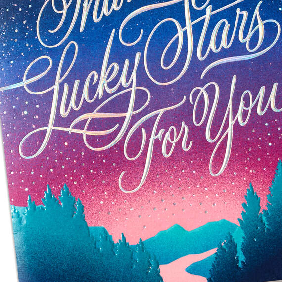 I Thank My Lucky Stars For You Musical Pop-Up Mother's Day Card for Wife, , large image number 4