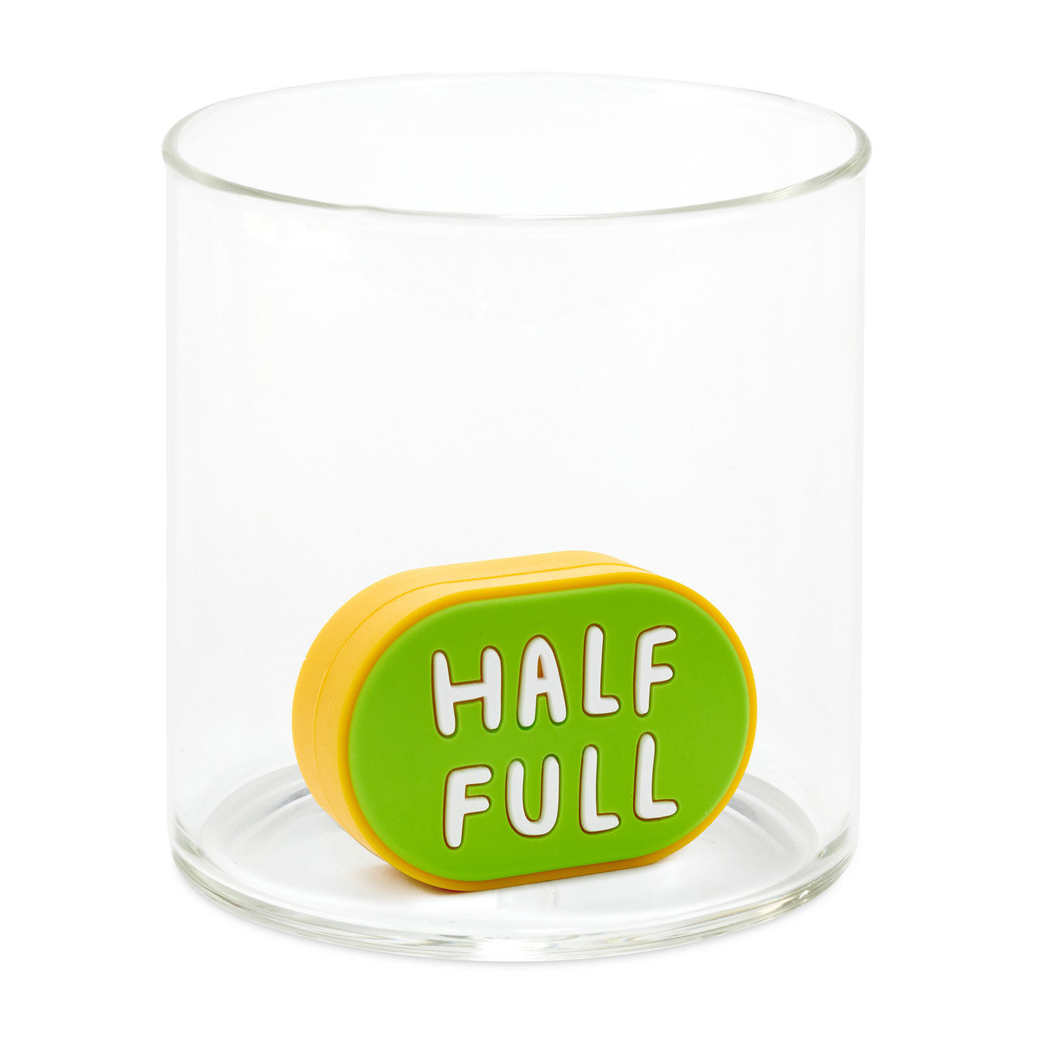 Charmers Half Full/Half Empty Funny Silicone Charm, 1.88" W, , large image number 4