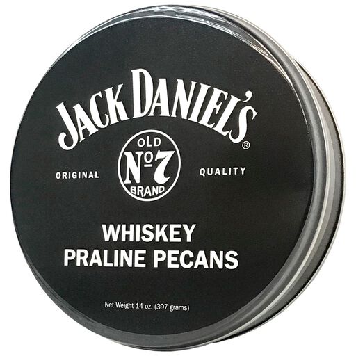 Jack Daniel's Whiskey Praline Pecans Tin, 14 oz., 