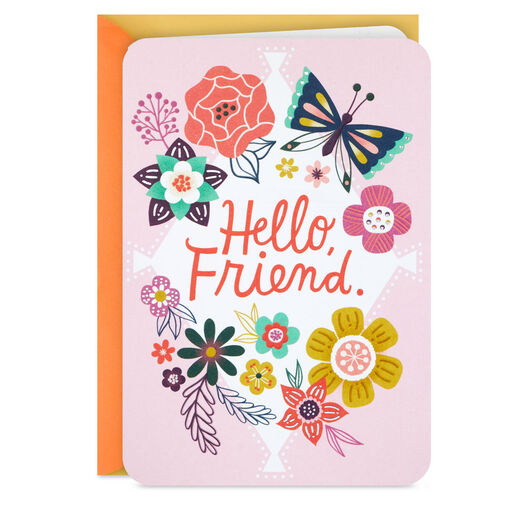 Wishing You a Beautiful Day Friendship Card, 