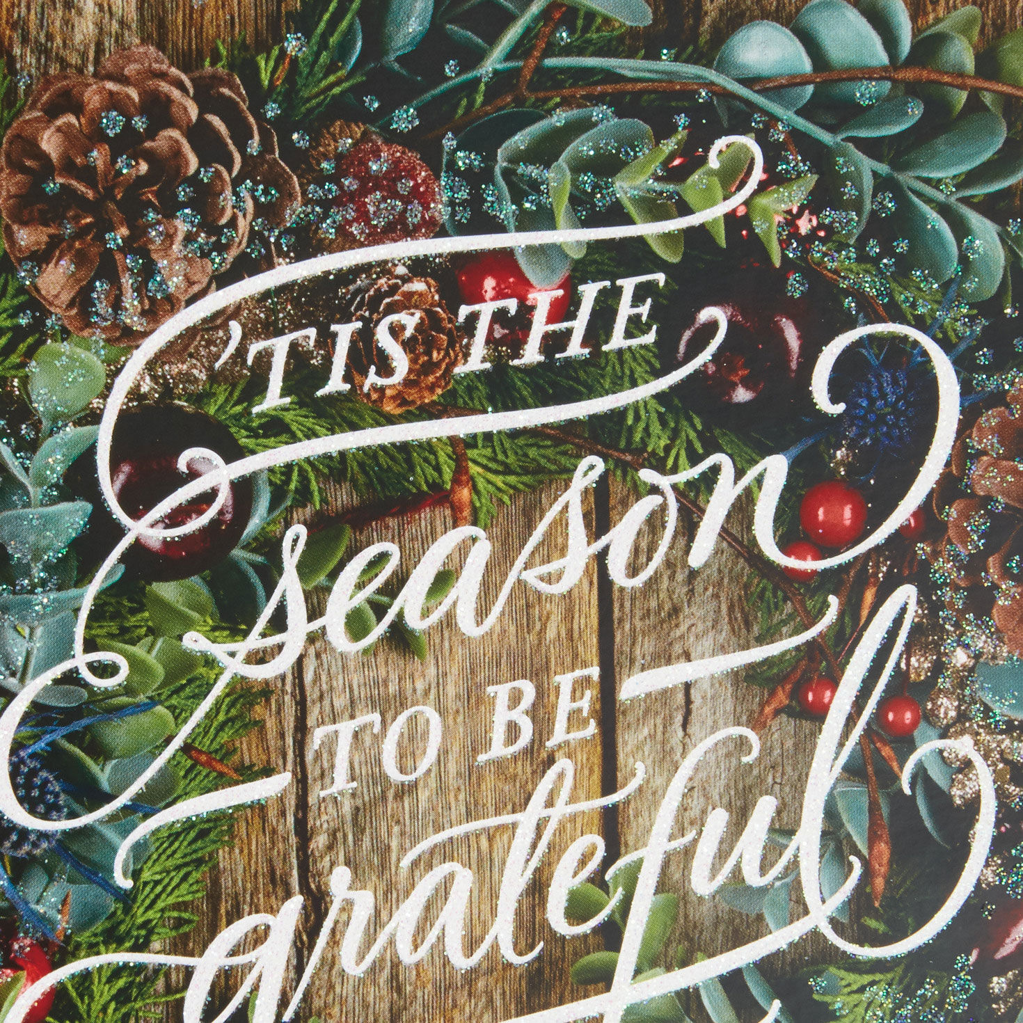Wreath on Door Boxed Christmas Card Pack cover detail image number 5