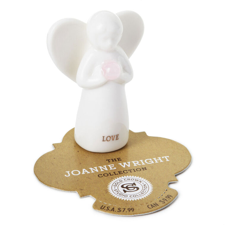 Rose Quartz Angel of Love Mini Angel Figurine, 2" - Figurines | Hallmark Rose Quartz Angel of Love Mini Angel Figurine, 2" - Figurines | Hallmark