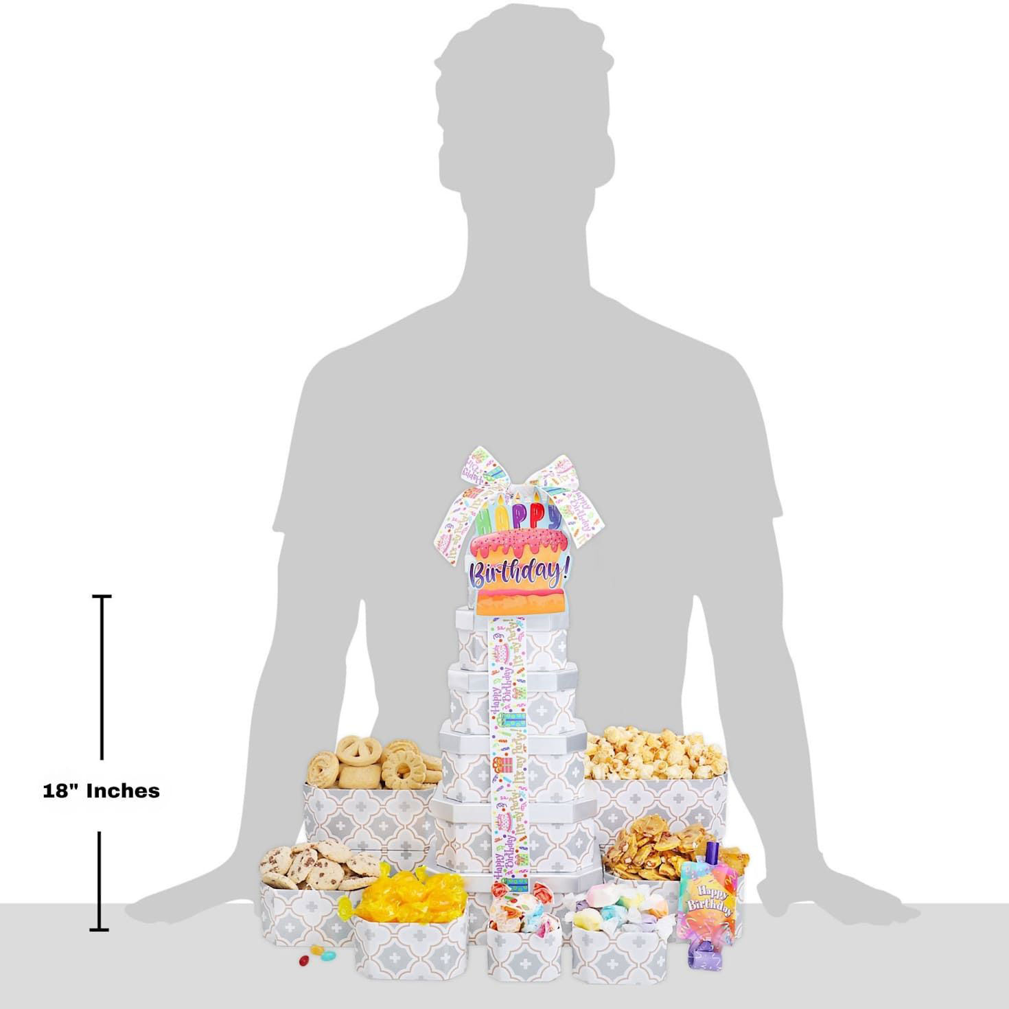 Happy Birthday Gift Tower of Treats scale image number 3