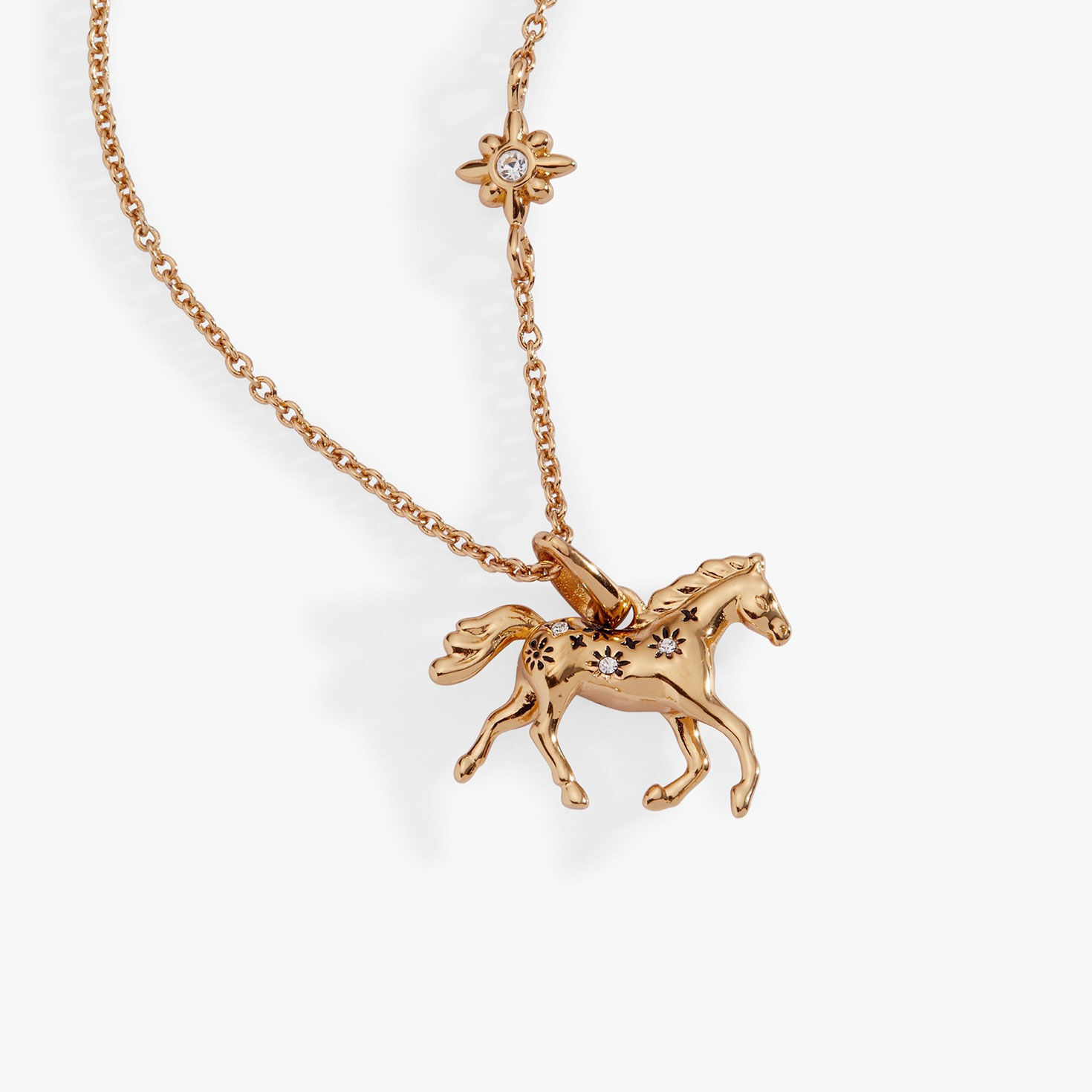 Alex And Ani Horse Girl Pendant closeup view image number 3