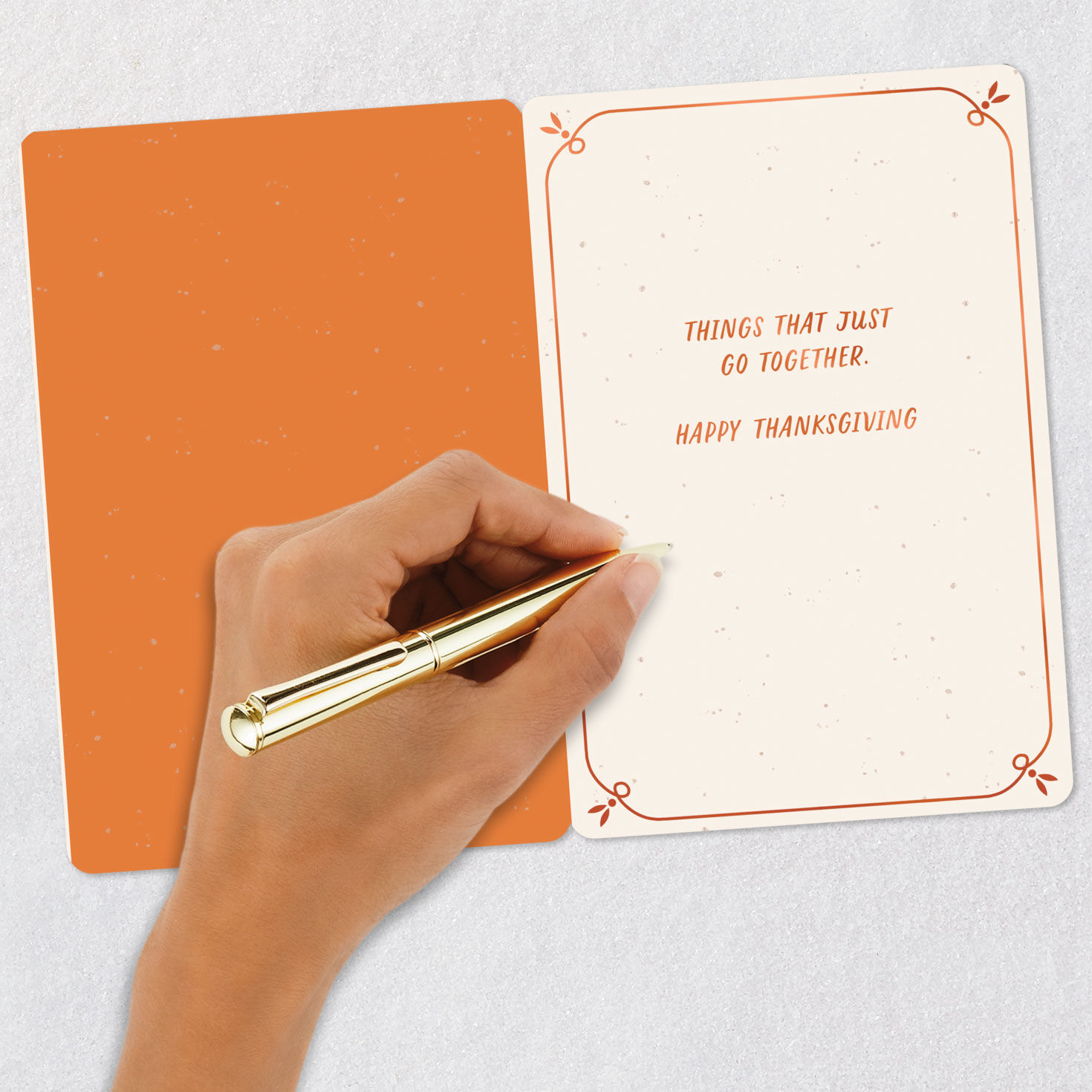 We Just Go Together Romantic Thanksgiving Card for only USD 2.99 | Hallmark