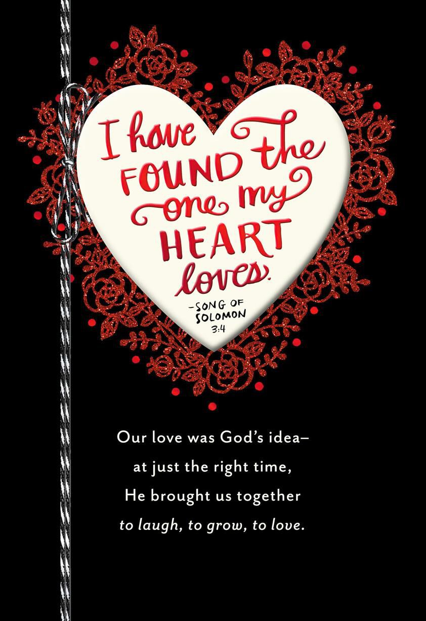 Blessed by You Religious Valentine's Day Card