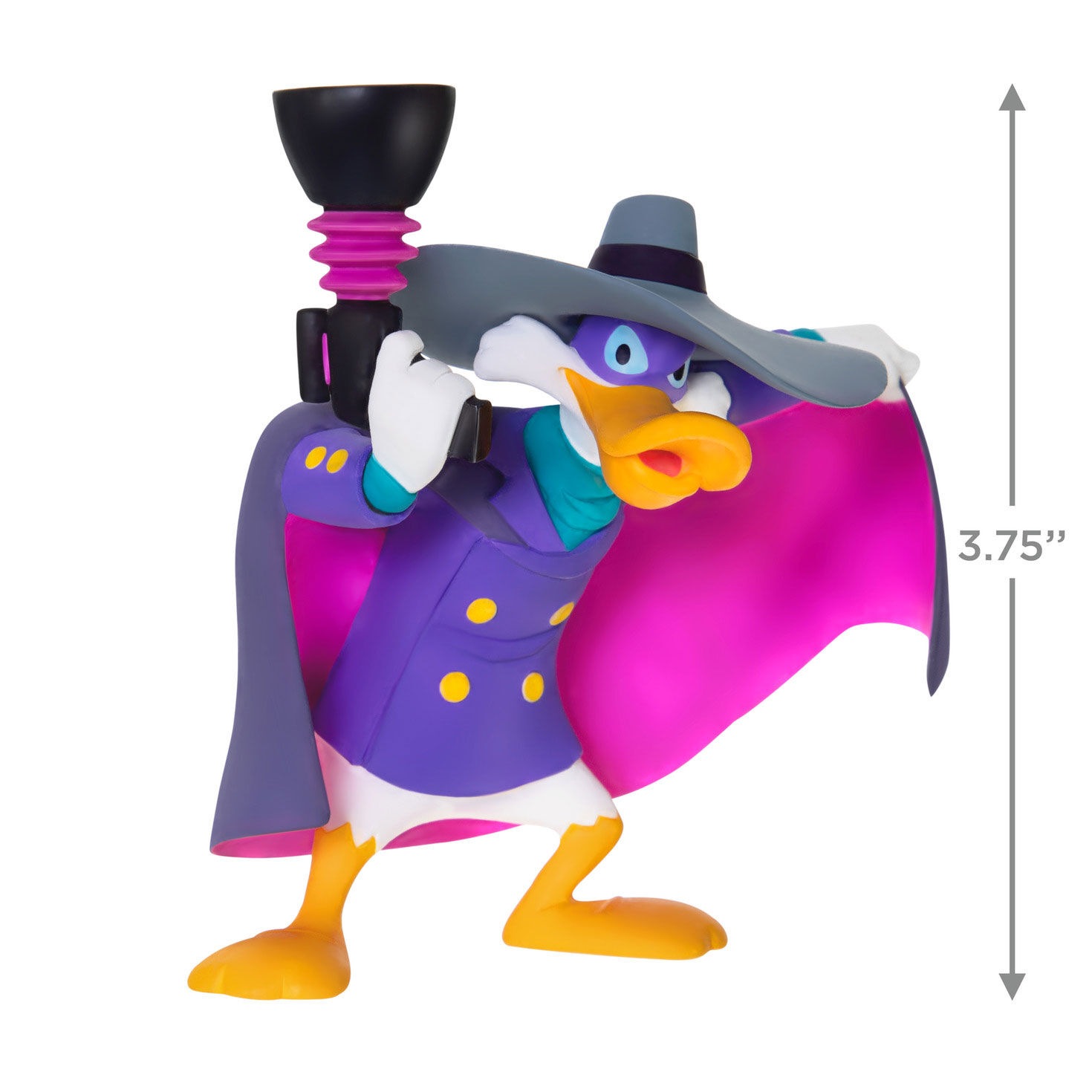 Darkwing Duck Keepsake Ornament measurement image number 3