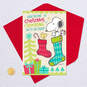 Peanuts® Snoopy and Woodstock in Stockings Funny Christmas Card, , large image number 5