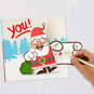 Favorite Charity Santa Funny Pop-Up Money Holder Christmas Card, , large image number 7