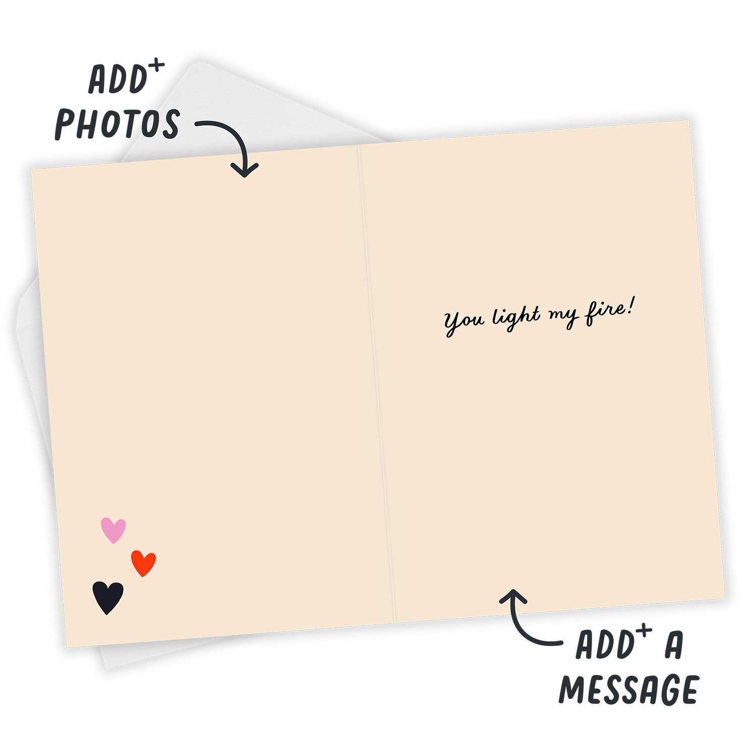 You Light My Fire Custom Love Card, , large image number 3