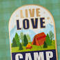 Live Love Camp Father's Day Card With Camping Decal, , large image number 4