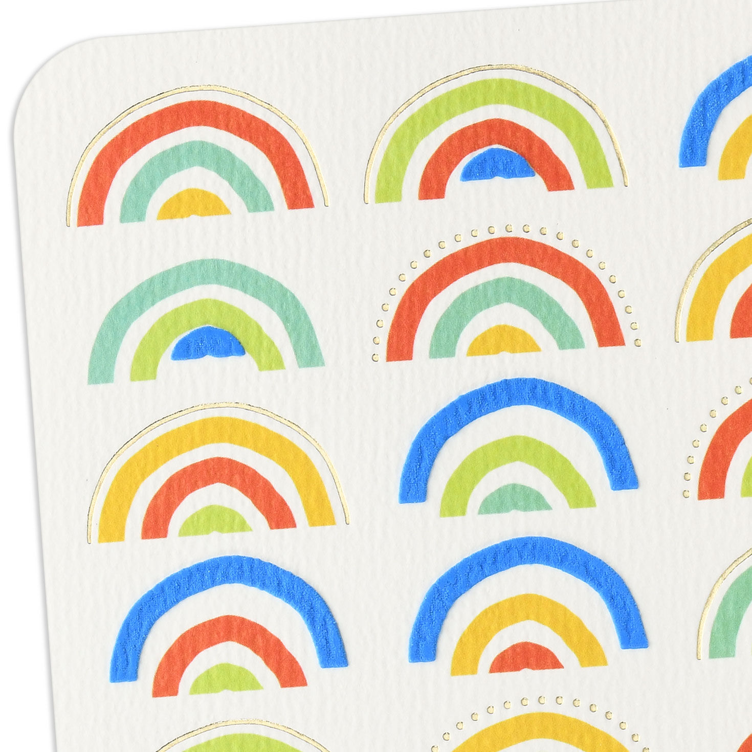 Rainbows Encouragement Card Card Front Detail image number 4