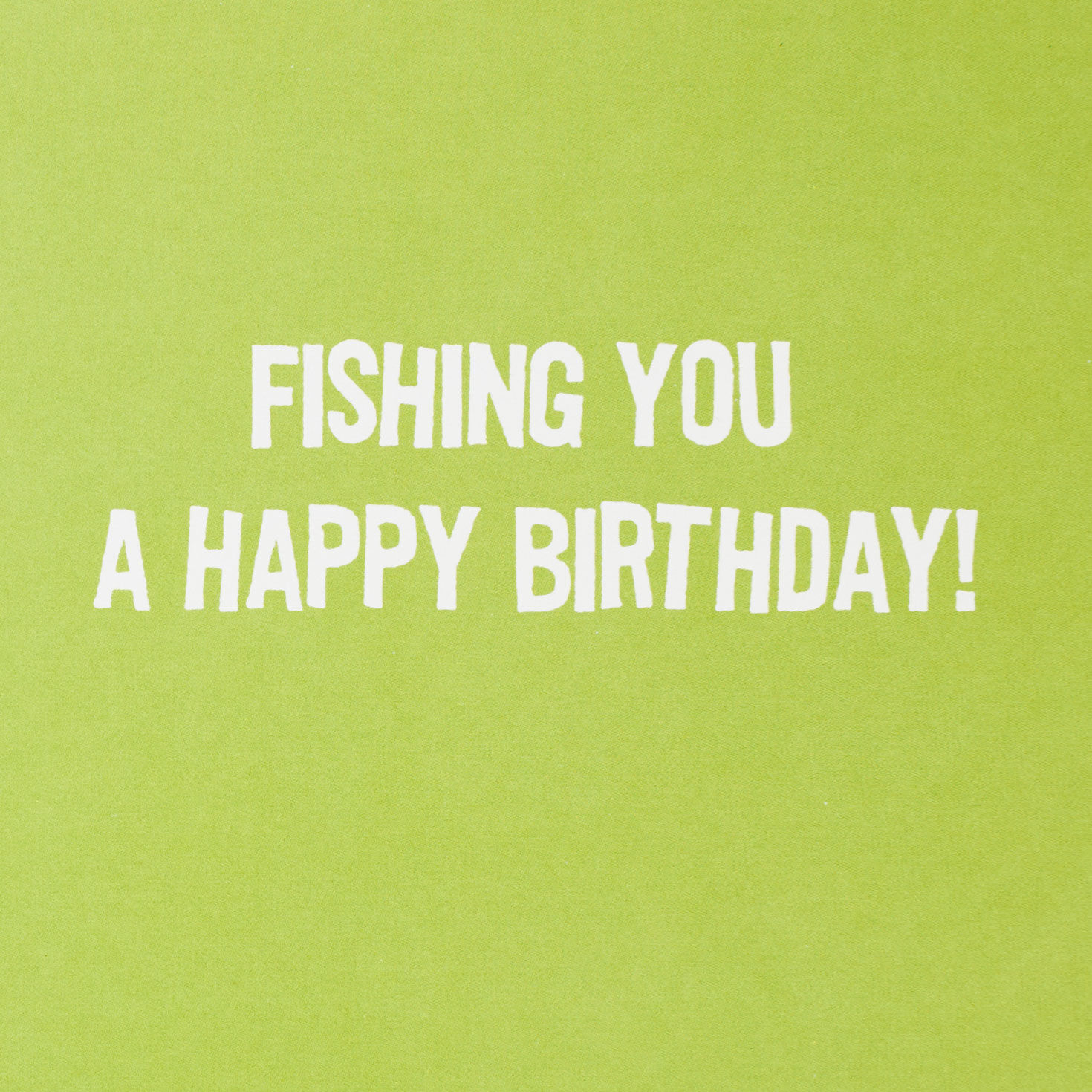 Fishing Puns and Bobber Funny Birthday Card Sentiment image number 2