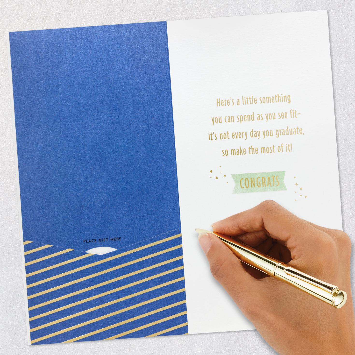 Colorful Lettering 2026 Graduation Money Holder Signing card image number 7