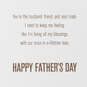 You're a Good Man Father's Day Card for Husband, , large image number 3