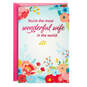 Butterfly and Wild Roses Musical Mother's Day Card for Wife, , large image number 1
