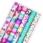 Birthday Whimsy 6-Pack Assorted Wrapping Paper Roll Bundle, 180 sq. ft. total, , large image number 1