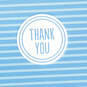Blue Stripe Blank Thank-You Notes, Pack of 20, , large image number 3