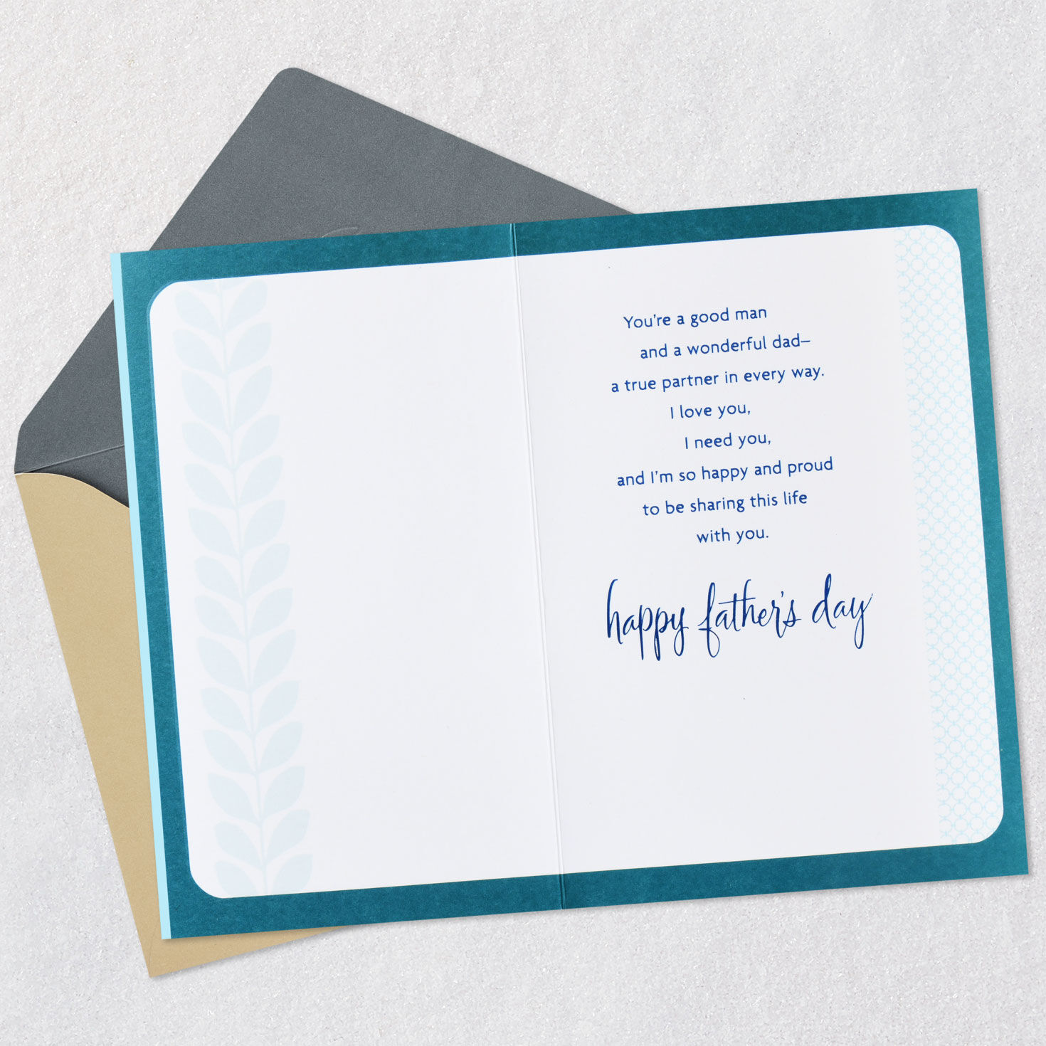 You're a True Partner Father's Day Card for Husband for only USD 5.59 | Hallmark