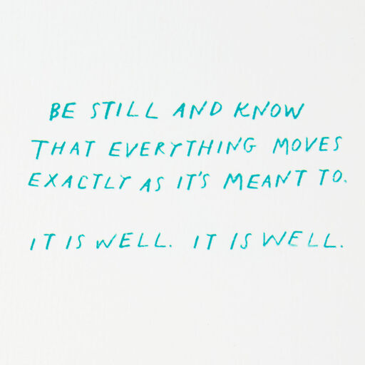 Morgan Harper Nichols It Is Well Encouragement Card, 