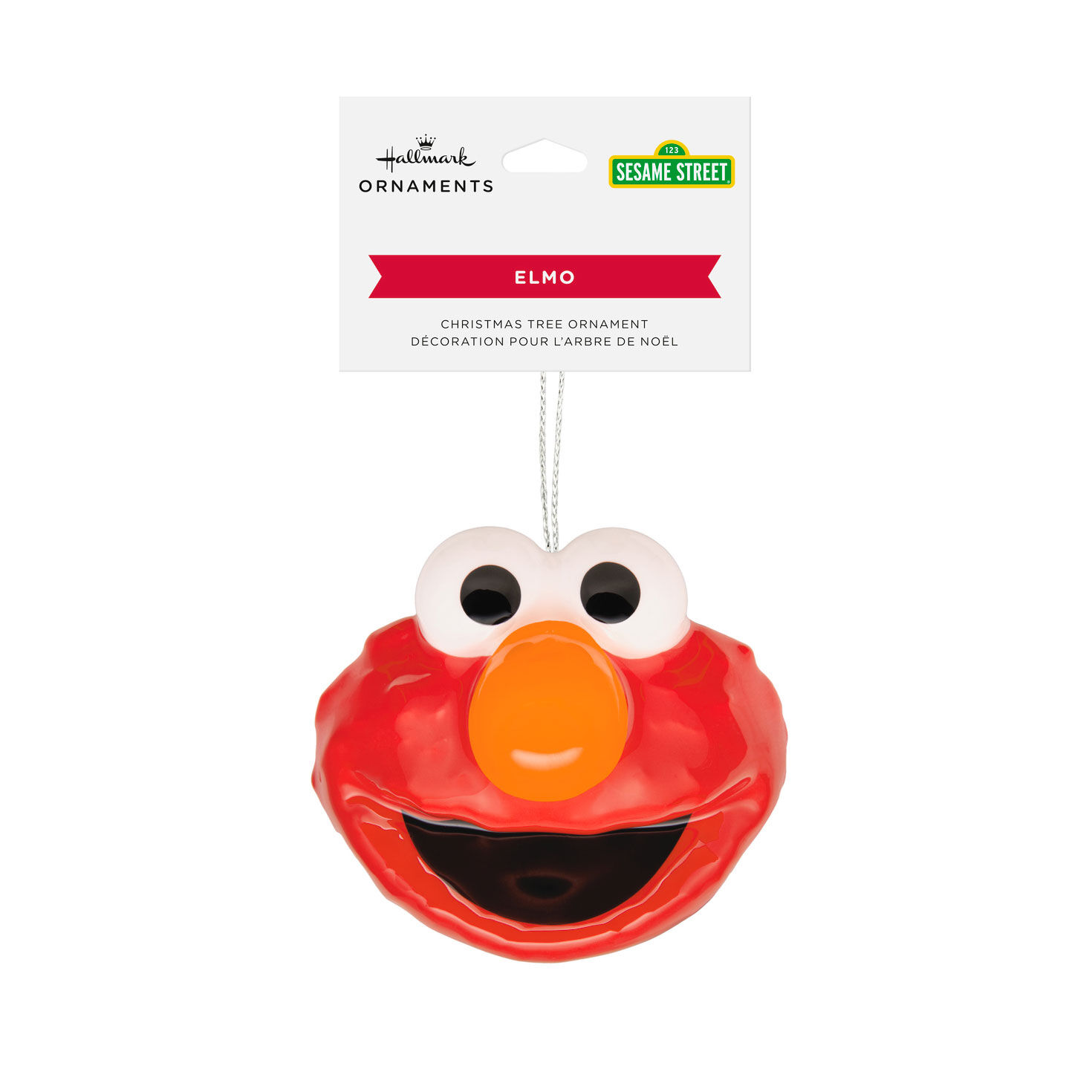 Sesame Street Elmo Christmas Ornament package front image number 3