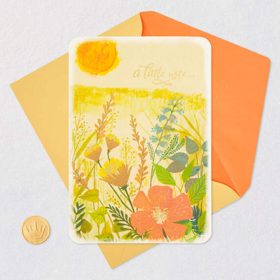 Sunny Wildflowers Thank-You Card, , large image number 5