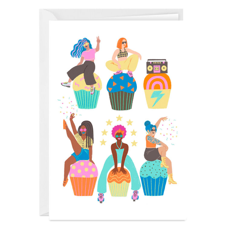 Get Your Cake On Custom Birthday Card